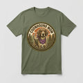 Coonhound Mom T-Shirt Hound Dog Gift Women Graphic Tee Mothers Day Vintage Cute