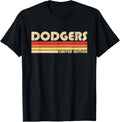 Dodgers T-Shirt _ Vintage Throwback Retro Gift Unisex T-Shirt