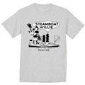 Steamboat Willie T-shirt Funny Cartoon Mouse Mens Graphic Tees Captain Dad Gifts