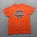 Clemson Soccer National Champions 2021 The Victory Men's Medium Orange T-Shirt