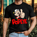 Classic Sailor Cartoon Inspired Tee Retro Funny Graphic T-Shirt Unisex