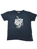Kith Just Us Snake Distressed T Shirt Size XL Navy Blue Streetwear