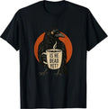 is He Vintage Dead Yet Dark Crow Raven Bird Humor Retro T-Shirt