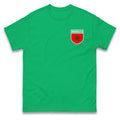 Personalised Morocco Badge football T Shirt, Custom Name and Number Morocco Tee