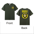 Bounty Hunter Fugitive Recovery Agent (Front & Back Frint) Men's T-Shirt