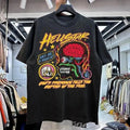 Reprint Hellstar 90s Basic Black Unisex Short Sleeve T shirt vtg Men Women S-5XL