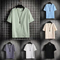 Everyday Tee Men Casual T-shirt Daily Wear Summer Outfit Polyester Fabric
