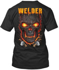 Fun Sarcastic Welder Premium T-Shirt Made in USA Size S to 5XL
