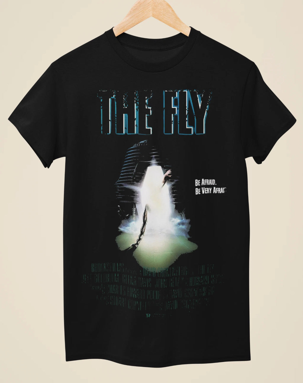 The Fly - Movie Poster Inspired Unisex Black T-Shirt