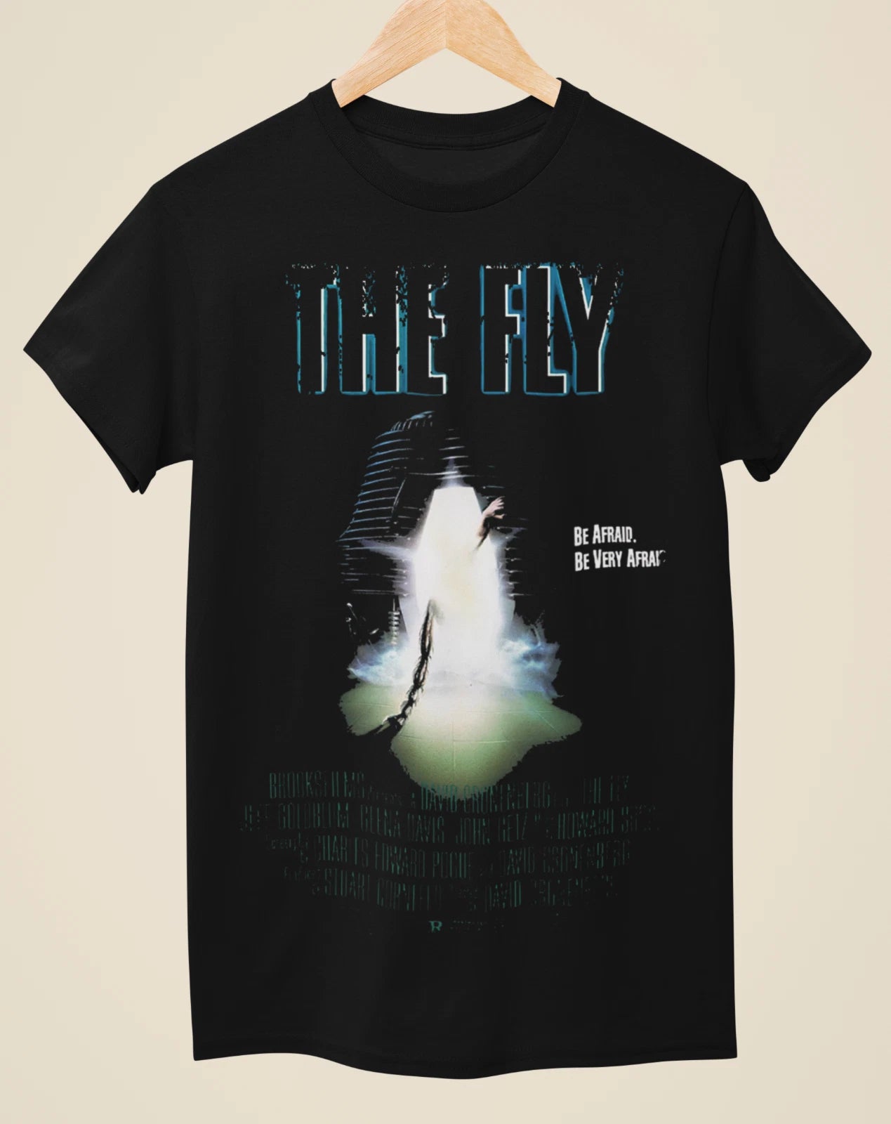 The Fly - Movie Poster Inspired Unisex Black T-Shirt