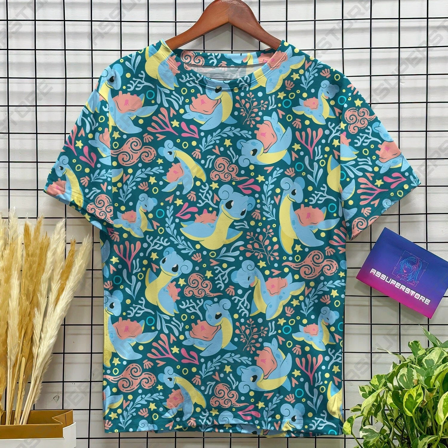 Lapras Tshirt Designs Lapras Anime Shirt Lapras Valentine Tshirt Kawaii Clothes