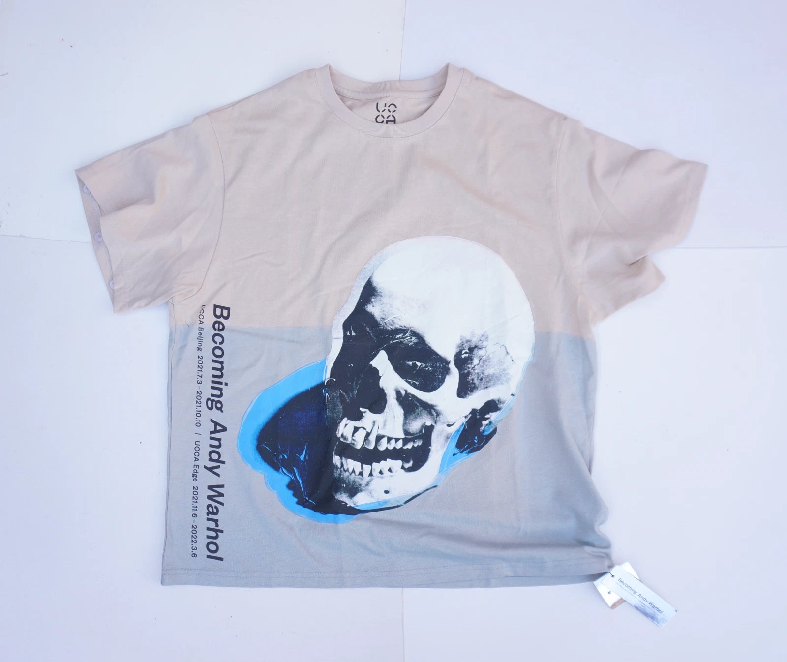 Andy Warhol Skull Shirt UCCA Beijing Contemporary Pop Art Size L