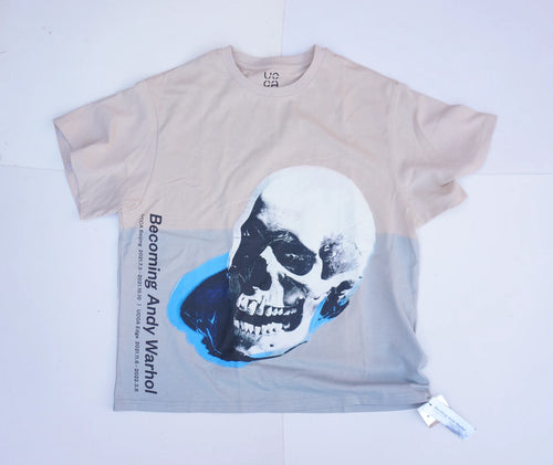 Andy Warhol Skull Shirt UCCA Beijing Contemporary Pop Art Size L