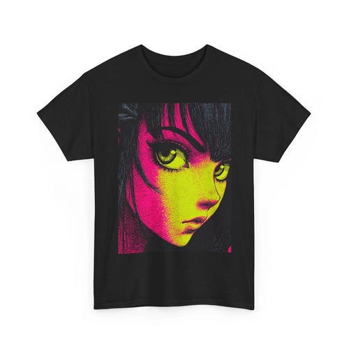 Anime Girl Elf Graphic T-Shirt Kawaii Pop Art Streetwear Cotton Tee Men Women