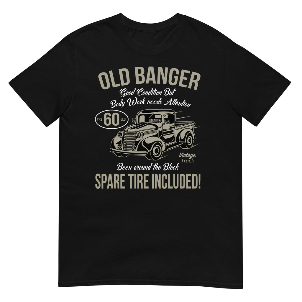 60th Birthday Vintage Old Banger 60 Years Old Men Gift Retro T-Shirt