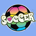 Soccer Ball - Neon T Shirt You Choose Style, Size, Color 10845