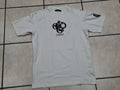 Y2K COOGI EMBROIDERED LOGO T-SHIRT MEN SIZE XL (22×32) WHITE.