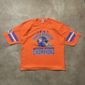 Vtg 1987 Broncos Western Conference Champs Jersey Style T-shirt Men’s XL