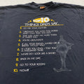 vintage 90s TOP 10 THINGS DADS SAY T-Shirt XL/2XL dad old joke funny soft