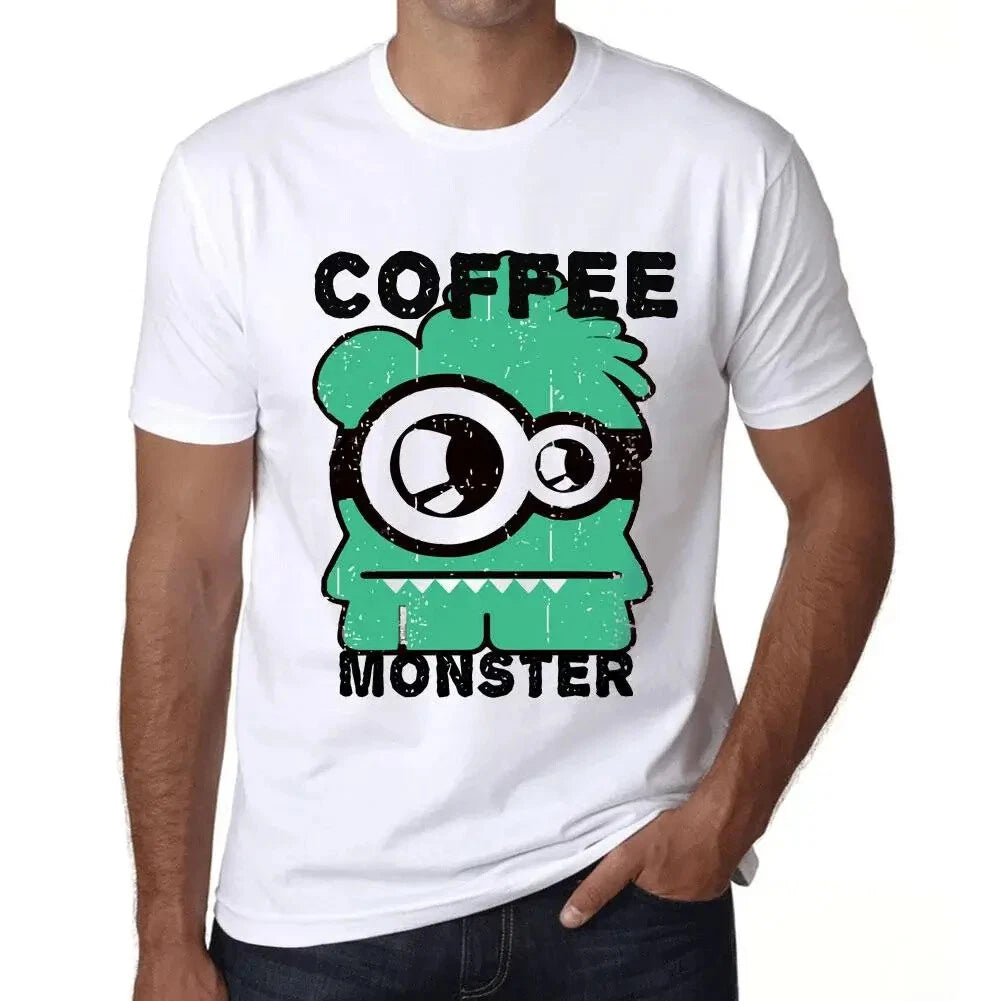 Men's Graphic T-Shirt Coffee Monster Eco-Friendly Limited Edition Short Sleeve