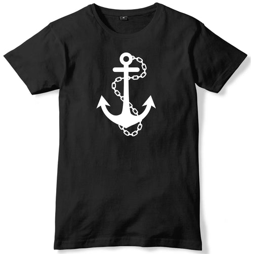 Anchor Sailor Mens Funny Unisex T-Shirt