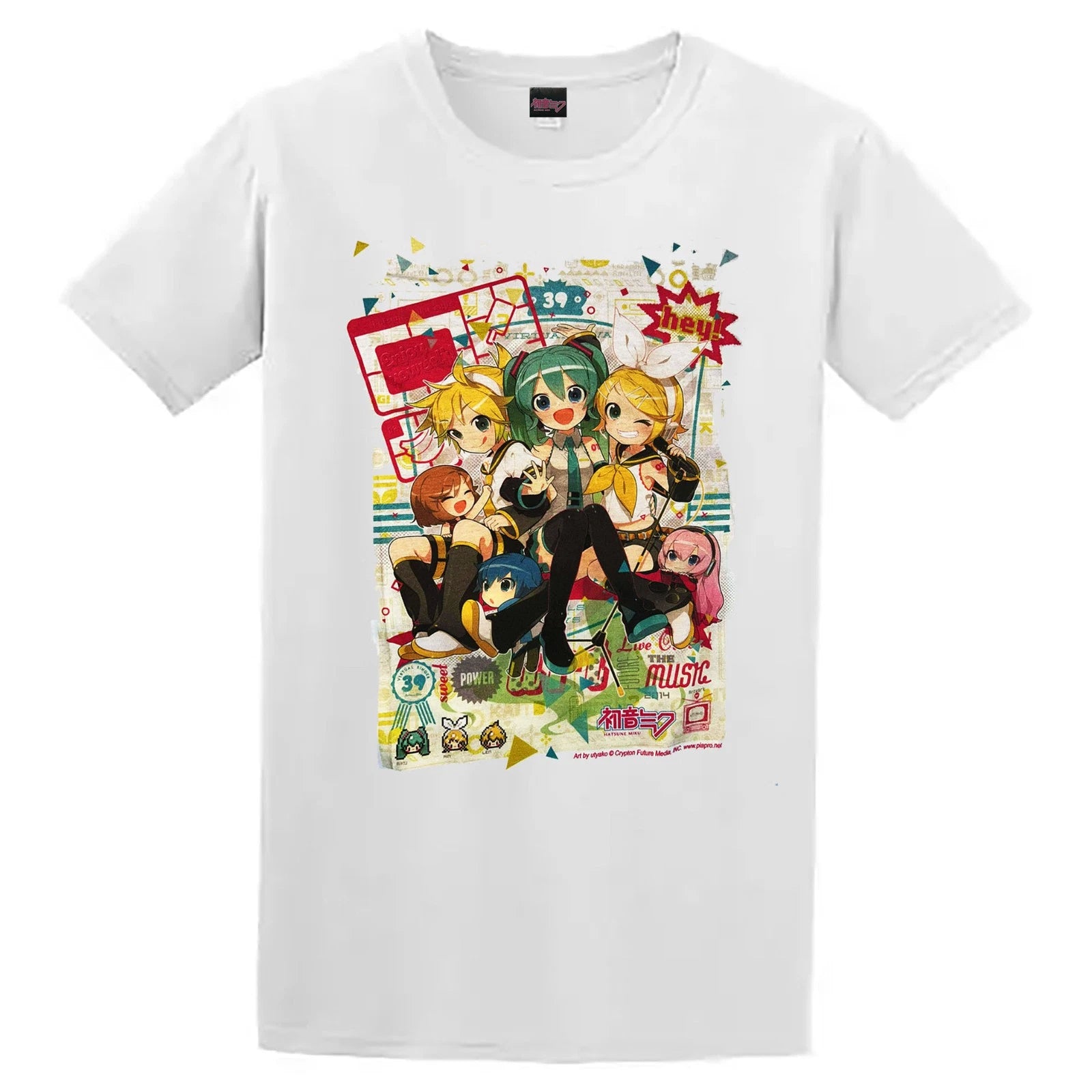 Hatsune Miku 'Enjoy The Show' T-Shirt Small/Medium/Extra-Large (Vocaloid Anime)