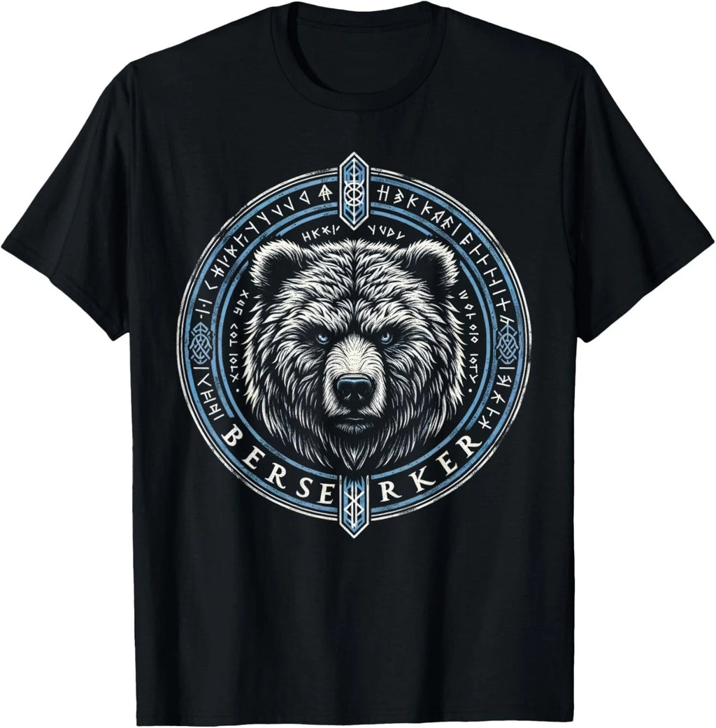 Viking Shirt for Men Viking Berserker Bear Gift Unisex T-Shirt