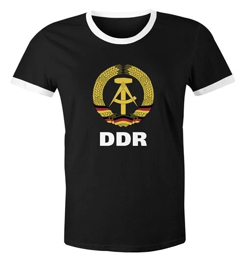 Men's World Cup Shirt GDR Fan Nostalgia Retro Moonworks®