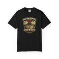"They Drop More Than You Know" Tick | Ticks Patch Design T-Shirt | black & white