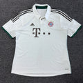 Mens Adidas Bayern Munich 2013/2014 Away Soccer Soccer Jersey White Shirt Sz XL