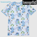 LOUNGEFLY Disney Stitch Springtime Daisy (SEE SIZE CHART) Unisex XL T-Shirt NEW!