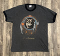Wolve Wolf Native American Dream Catcher Mens T-shirt L Vintage San Antonio 90s