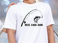 Reel Cool Dad Shirt | Funny Fishing Dad T-Shirt | Father’s Day Gift for Dad