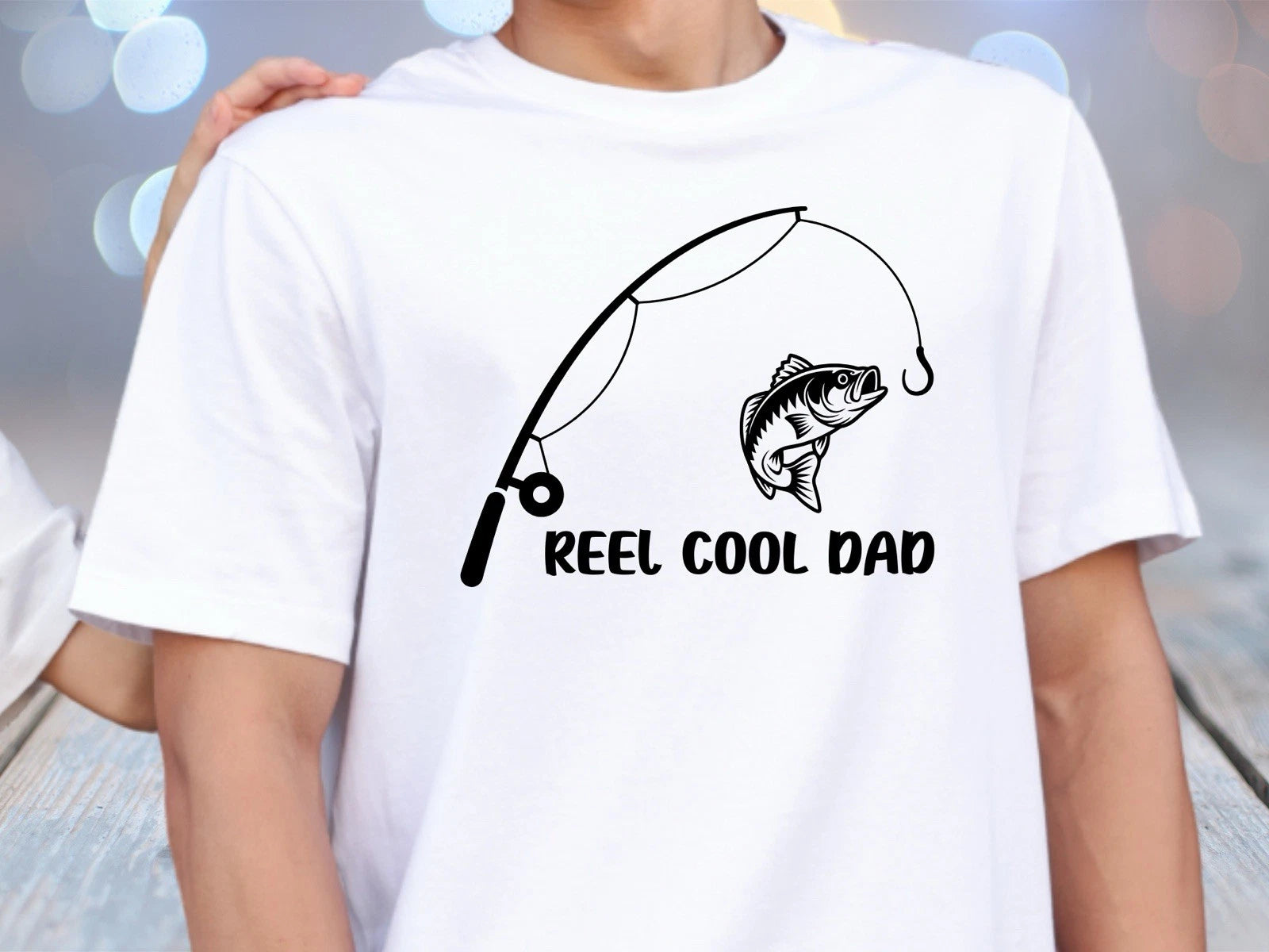 Reel Cool Dad Shirt | Funny Fishing Dad T-Shirt | Father’s Day Gift for Dad