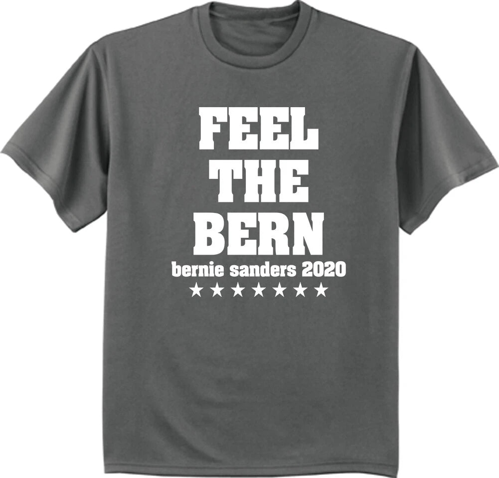 Bernie Sanders 2020 T-shirt Mens Graphic Tee Bernie for President Feel the Bern