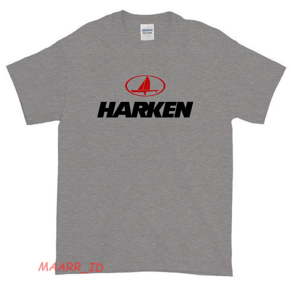 New Harken Sailing Boats Logo American Funny T Shirt USA size S-XXL