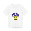Unisex Jersey Short Sleeve Tee Cute Retro 8-Bit Pixel Art Funky Mushroom