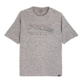 Patagonia Mens Capilene Cool Daily Graphic S/S T-shirt -Stratapeaks Feather Grey