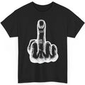 Middle Finger T-Shirt FUCK-OFF Funny Offensive Inappropriate Novelty Graphic Top