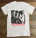 Collection Generation X Band 90s Gift For Fan S to 5XL White T-shirt