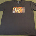 Streetwear Official "Just Hustle" Black T Shirt Mens Size 3XL Black Graphic