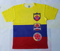 Colombia Soccer logo dry fit T shirt futbol world cup