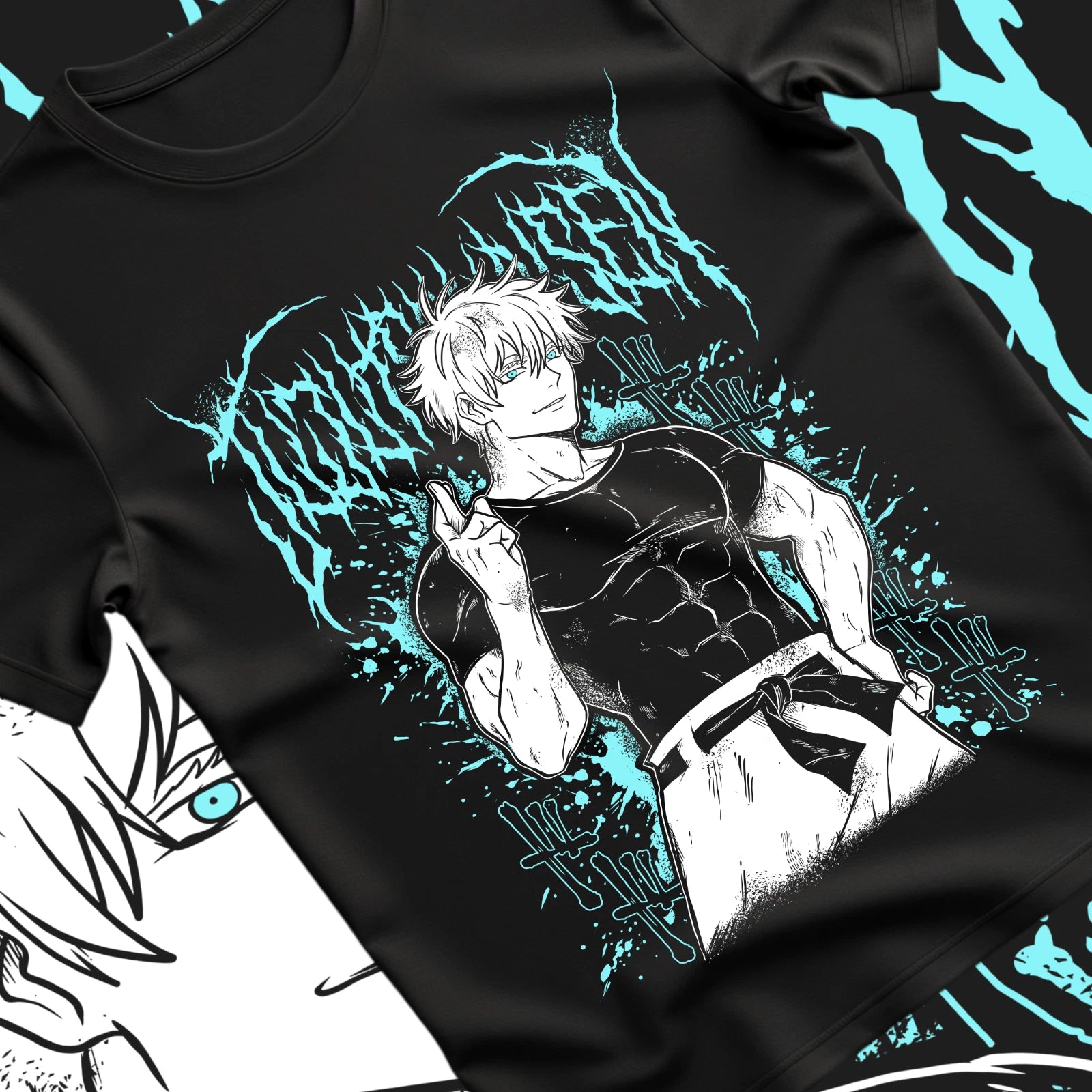 Jujutsu Kaisen T-Shirt, Anime Horror Tee, Gojo Satoru Shirt, Funny Gift  Shirt.