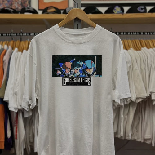90s Bubblegum Crisis Classic T-Shirt White XL