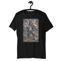 Homies in LA Skull Gangster Street Art Guns Urban Graphic T-Shirt