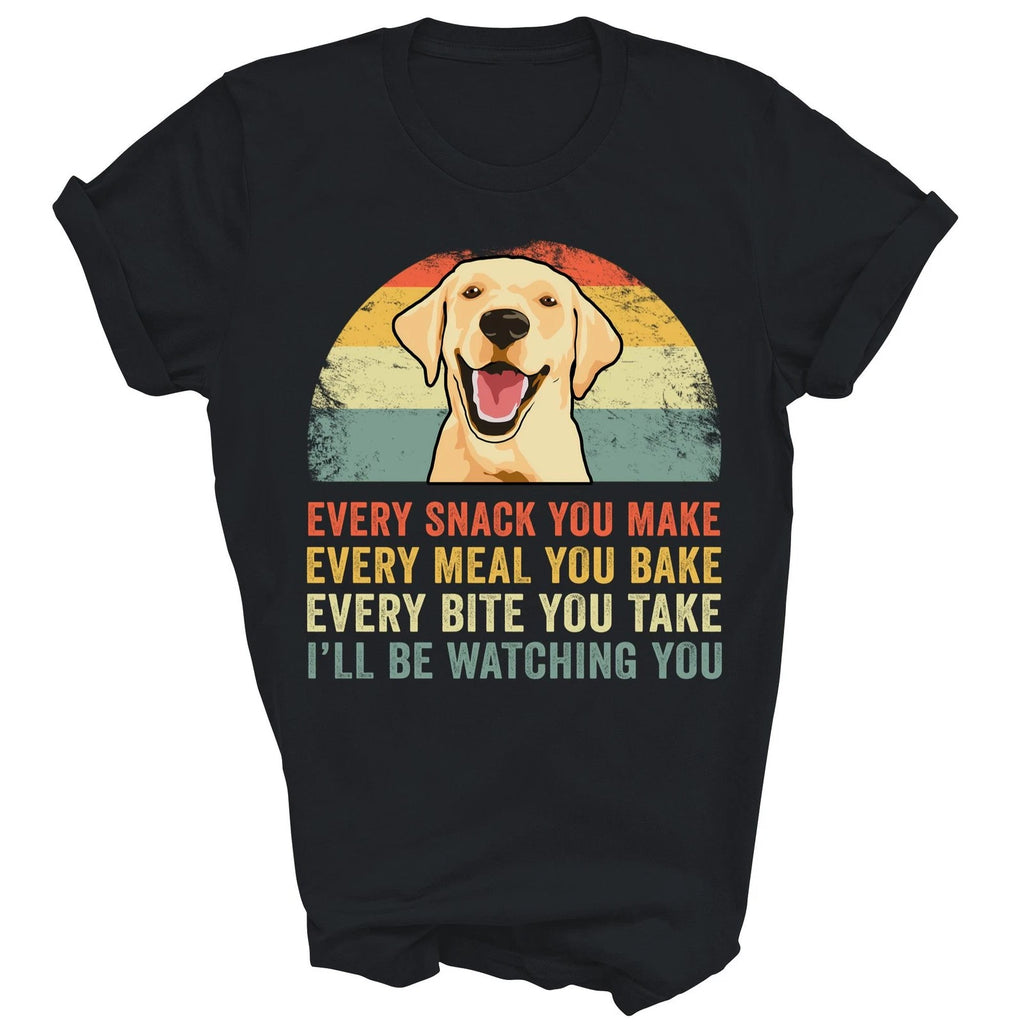 Yellow Labrador Lab Dad Retriever Unisex Shirt Gift T-Shirt