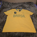 POLO RALPH LAUREN CLASSIC FIT BRASIL  TSHIRT YELLOW Jersey Style  MENS SZ XL NWT