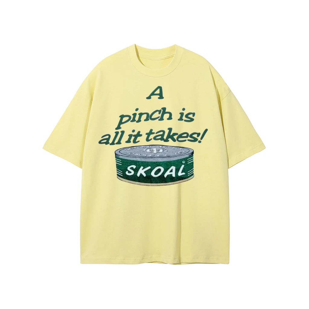 Oversized Y2K Skoal Bandit Racing T-Shirt, Short Sleeve, Full Color, Sizes S-2XL