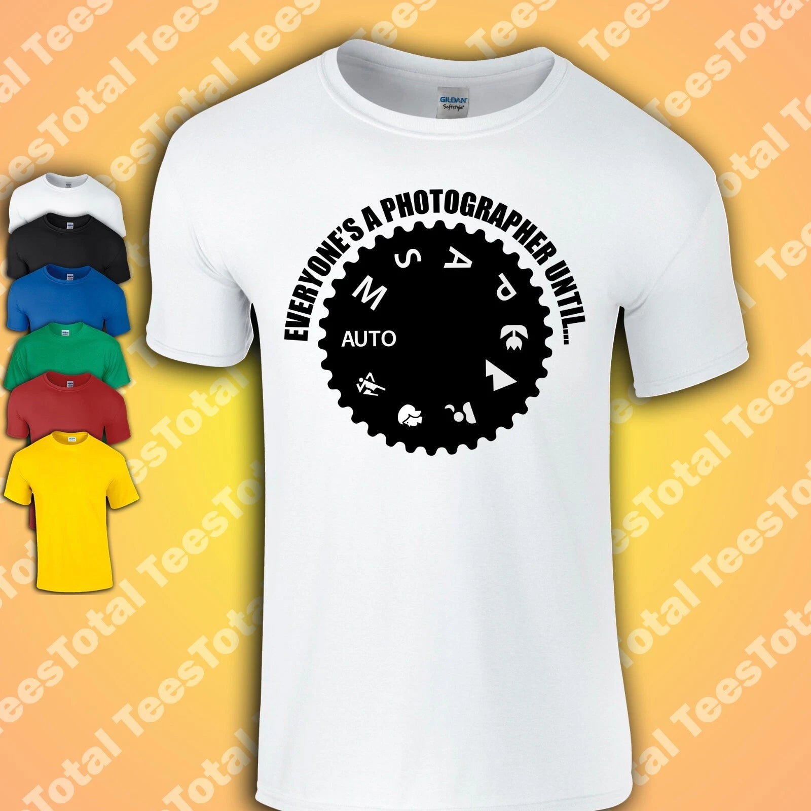 Everyone's A Photographer Until T-Shirt | Manual Mode | Photography | Funny |