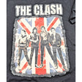 The Clash T-Shirt Retro Punk Rock Band Size X-Large Unisex Black Union Jack Flag